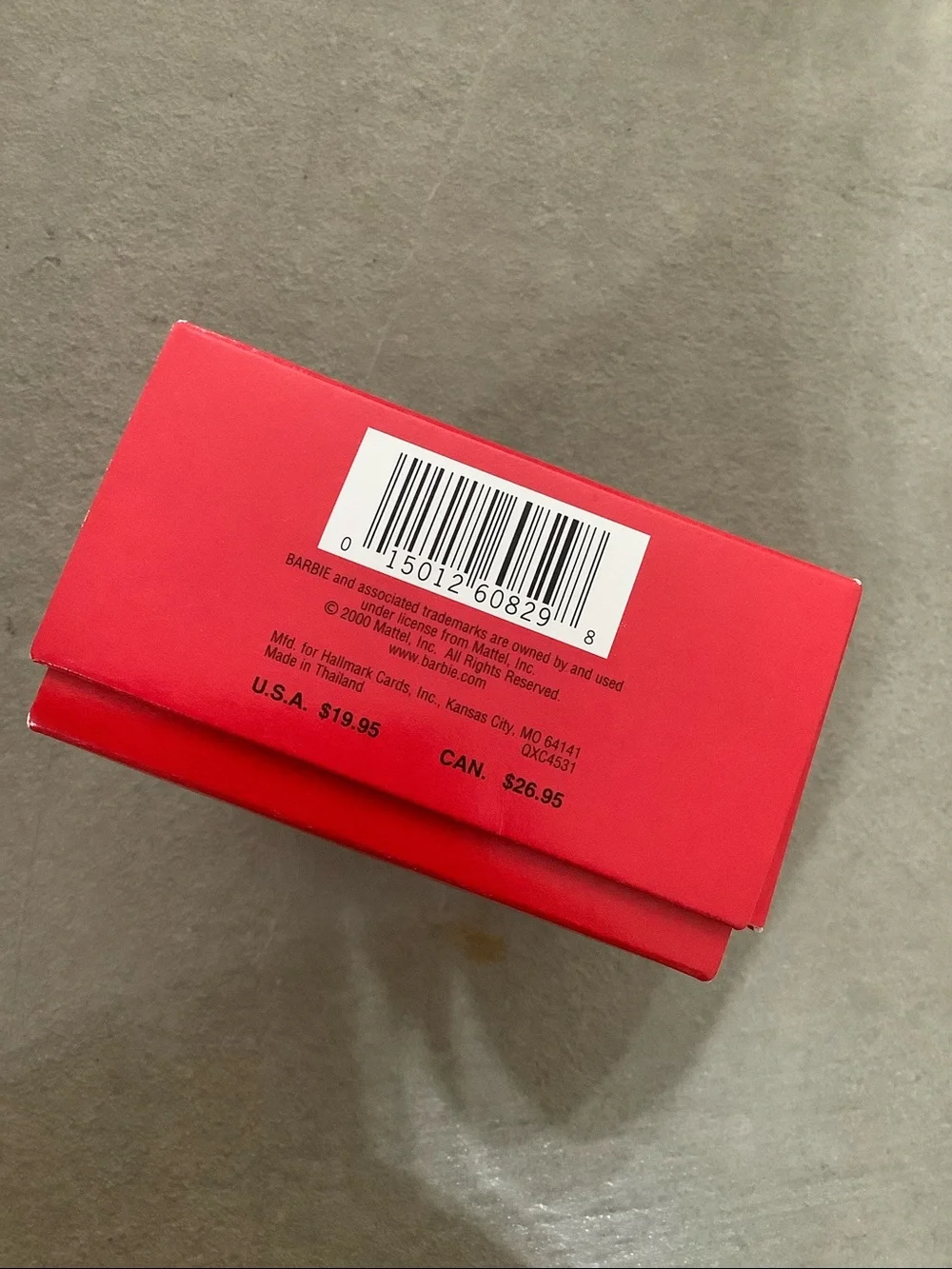 Hallmark red white